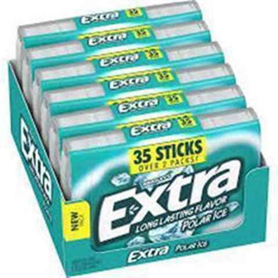 Picture of WRIGLEYS EXTRA GUM POLAR ICE 35 STICKS 6CT