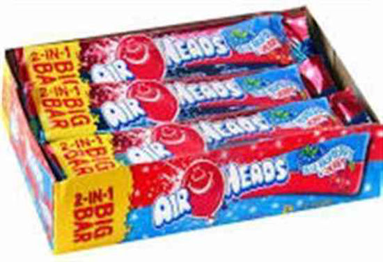 Picture of AIR HEADS BIG BAR BLUE RASBERRY CHERRY 1.50OZ 24CT