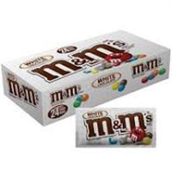 Picture of MnM WHITE CHOCOLATE 1.5OZ 24CT