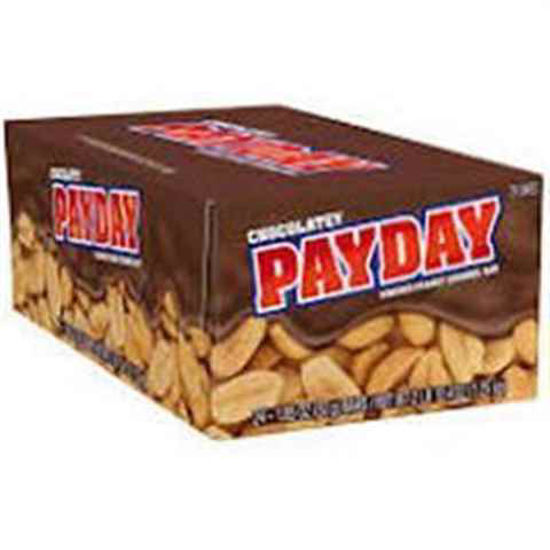 Picture of PAY DAY CHOCOLATEY PEANUT CARAMEL KING SIZE 3.1OZ 18CT