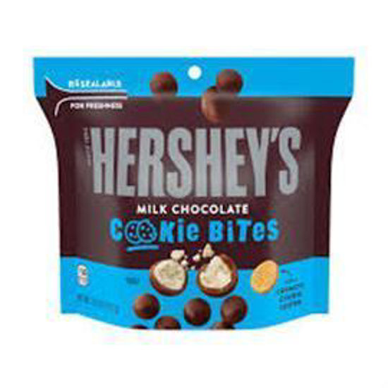 Picture of HERSHEYS MILK CHOCOLATE COOKIE BITES 7.5OZ