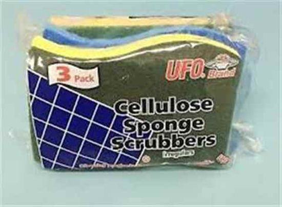 Picture of SCRUBBERS SPONGE 3PK