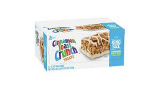 Picture of CINNAMON TOAST CRUNCH CEREAL BAR KING SIZE 2.1OZ 12CT