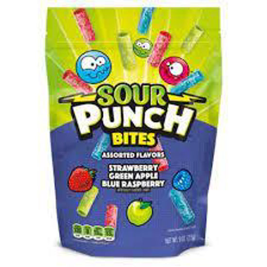 Picture of SOUR PUNCH BITES ASSORTED FLAVORS 9OZ