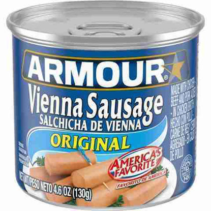 Picture of ARMOUR VIENNA SAUSAGE ORIGINAL CAN 4.6OZ