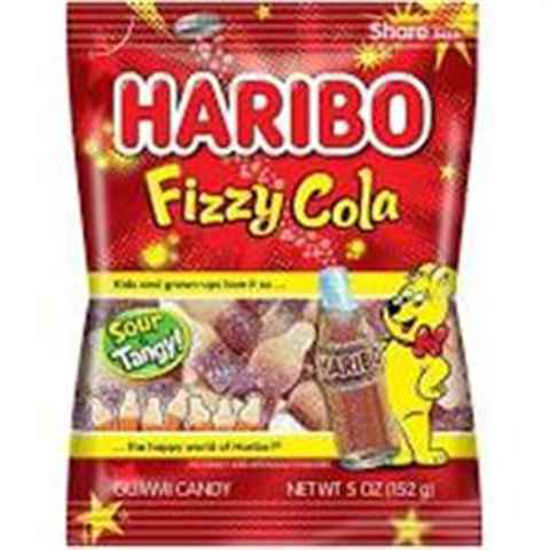 Picture of HARIBO FIZZY COLA GUMMI CANDY 5OZ