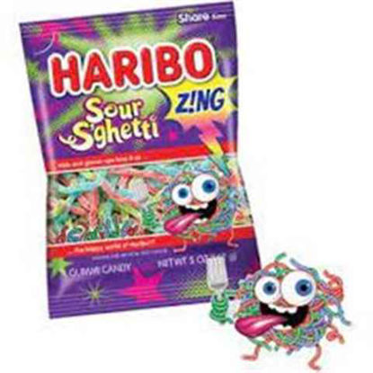 Picture of HARIBO SOUR SGHETTI GUMMI CANDY 5OZ