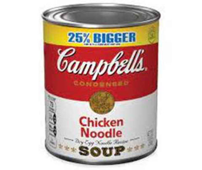 Picture of CAMPBELLS CHICKEN NOODLE SOUP 13.8OZ 