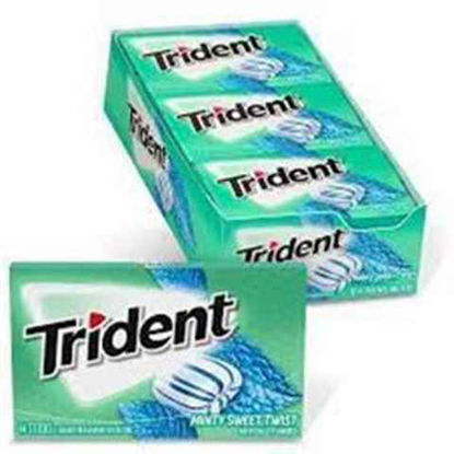 Picture of TRIDENT MINTY SWEET TWIST GUM 12CT