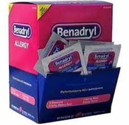 Picture of BENADRYL ALLERGY 60 PACK OF 2 TABLETS