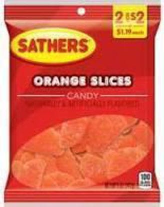 Picture of SATHERS ORANGE SLICES 2 FOR 2 12CT