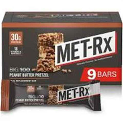 Picture of MET-RX PROTEIN PLUS PEANUT BUTTER PRETZEL BIG BAR 9CT