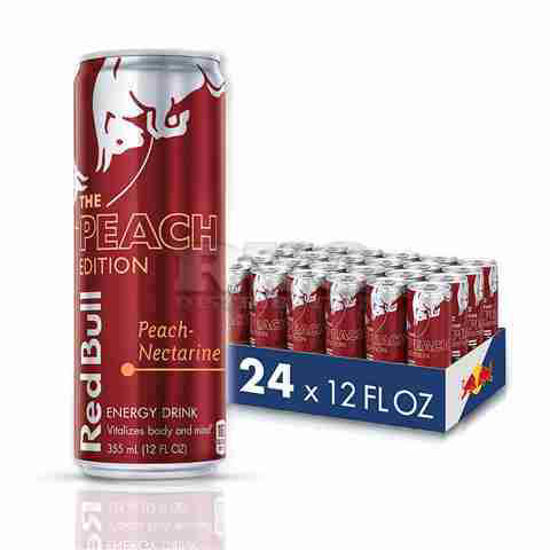 Picture of RED BULL PEACH 12OZ 24CT