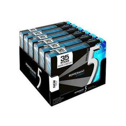 Picture of 5 GUM PEPPERMINT COBALT 35 STICKS