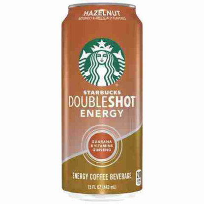 Picture of STARBUCKS DOUBLESHOT ENERGY HAZELNUT 15OZ 12CT