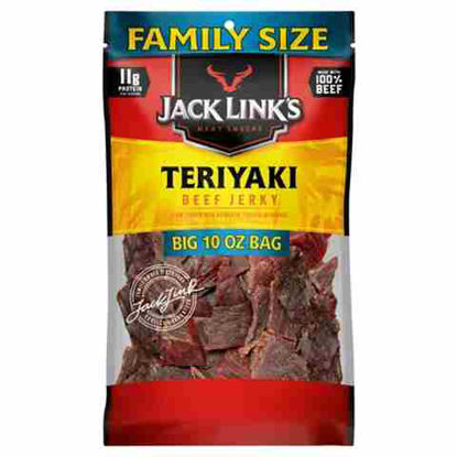 Picture of JACK LINKS TERIYAKI BEEF JERKY TERIYAKI FAMILY SIZE 10OZ