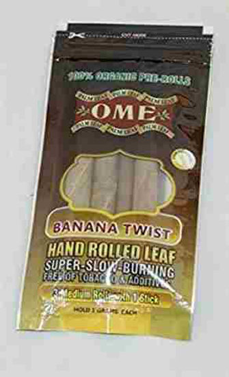 Picture of OME HAND ROLLED LEAF BANANA TWIST