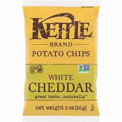 Picture of KETTLE WHITE CHEDDAR CHIPS 2OZ