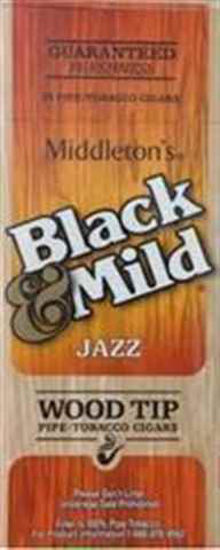 Picture of BLACK N MILD JAZZ WOOD TIP 25CT