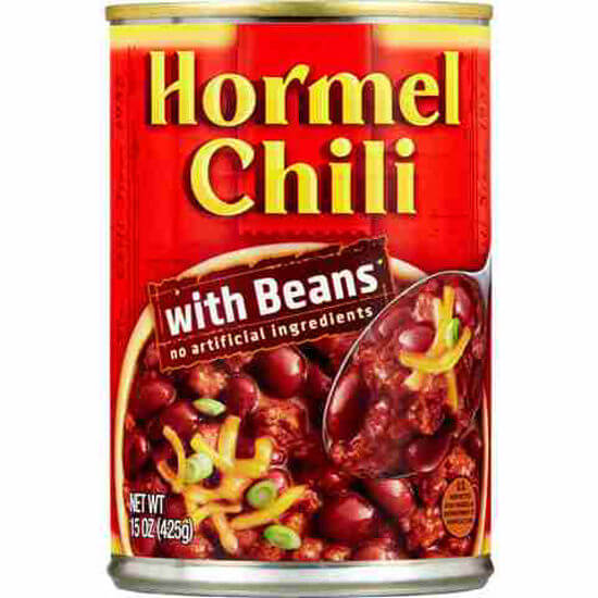 Picture of HORMEL CHILI WITH BEANS 15OZ