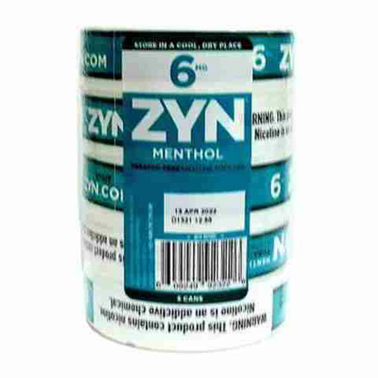 Picture of ZYN MENTHOL 6MG 5CT