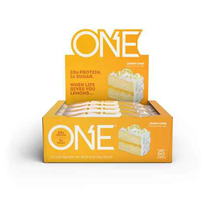 Picture of ONE PROTEIN LEMON CAKE CUP BAR 12CT 2.12OZ