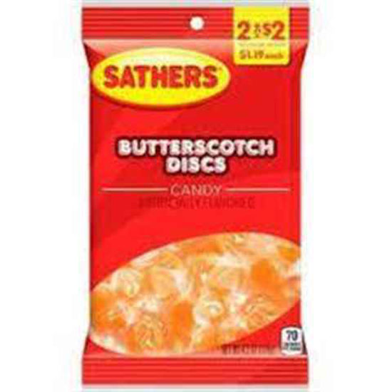 Picture of SATHERS BUTTERSCOTCH DISCS 2 FOR 2 12CT