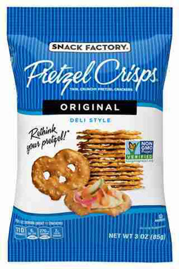 Picture of SNACK FACTORY PRETZEL CRISPS ORIGINAL 3OZ