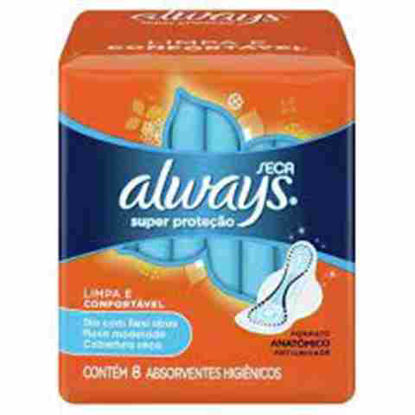 Picture of ALWAYS DRY WITH WING 8CT