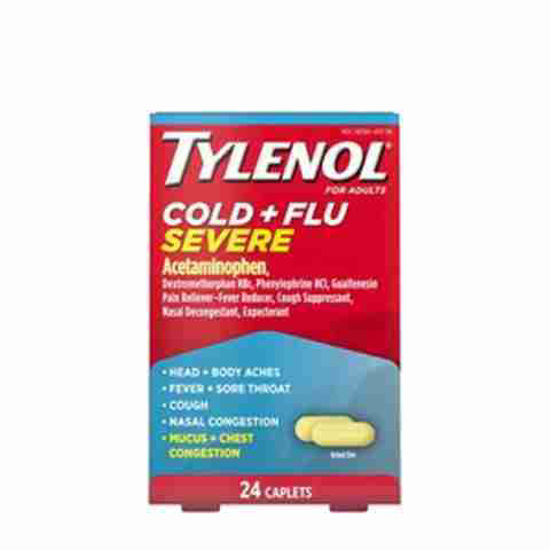 Picture of TYLENOL COLD AND FLU SINGLE 20CT