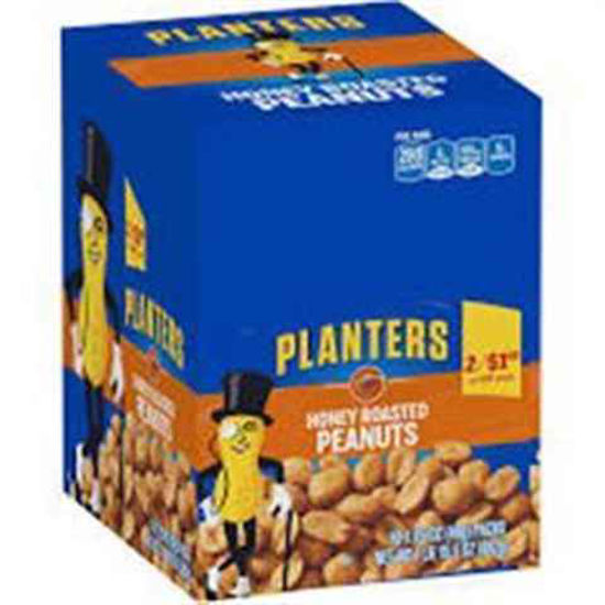 Picture of PLANTERS HONEY ROASTED PEANUTS 1.75OZ 18CT