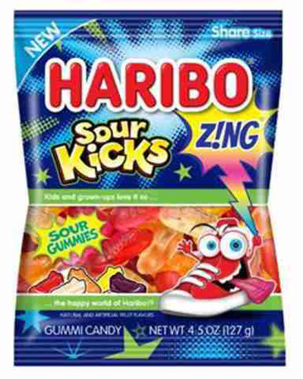 Picture of HARIBO SOUR KICKS ZING 5.5OZ