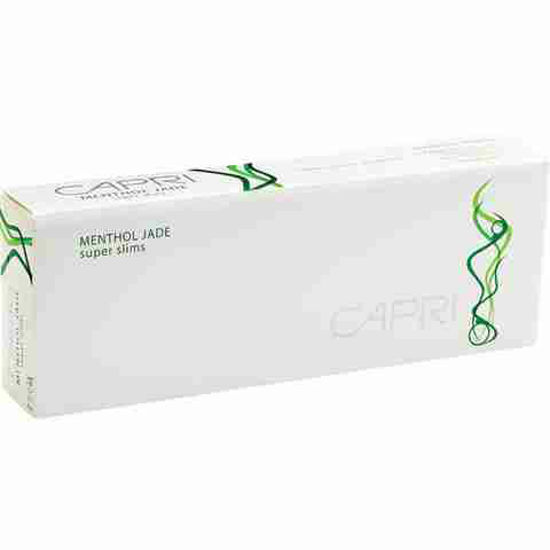 Picture of CAPRI SUPER SLIM MENTHOL JADE 100