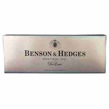 Picture of BENSON N HEDGES DELUXE MENTHOL BOX 100