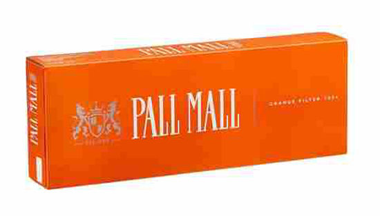 Picture of PALL MALL ORANGE 100 BOX