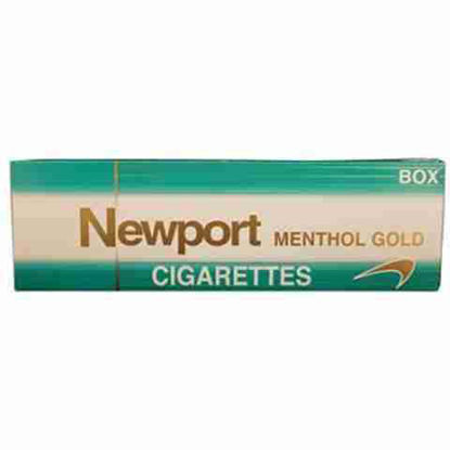 Picture of NEWPORT MENTHOL GOLD KING BOX