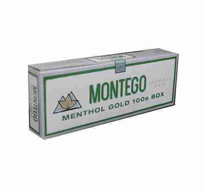 Picture of MONTEGO MENTHOL GOLD BOX 100