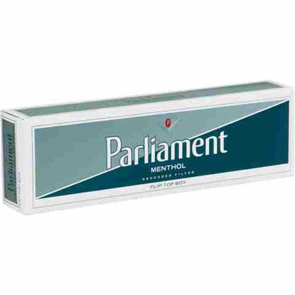 Picture of PARLIAMENT MENTHOL SILVER KING BOX