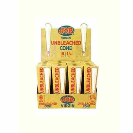 Picture of JOB VIRGIN UNBLEACHED CONE 1.25 32CT 6PK