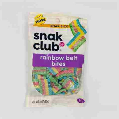 Picture of SNAK CLUB RAINBOW BELT BITES 3OZ