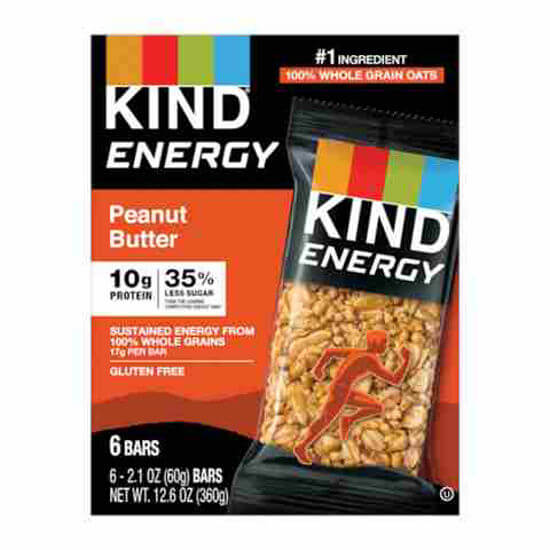 Picture of KIND SNACK ENERGY PEANUT BUTTER 2.1OZ 12CT