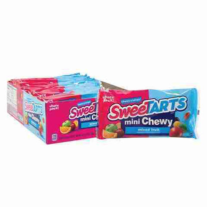 Picture of SWEETARTS MINI CHEWY MIXED FRUIT KING SIZE 4OZ 12CT