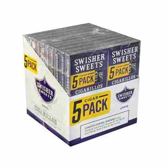 Picture of SWISHER SWEETS CIGARILLOS GRAPE 20PK 5CT