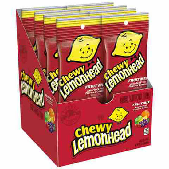 Picture of LEMONHEAD FRUIT MIX CHEWY 3OZ 8CT