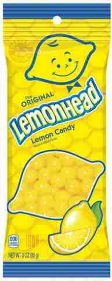 Picture of LEMONHEAD LEMON CANDY 3OZ 8CT