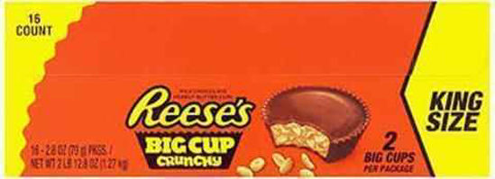 Picture of REESES BIG CUP WITH PEANUTS KING SIZE 2.8OZ 16CT