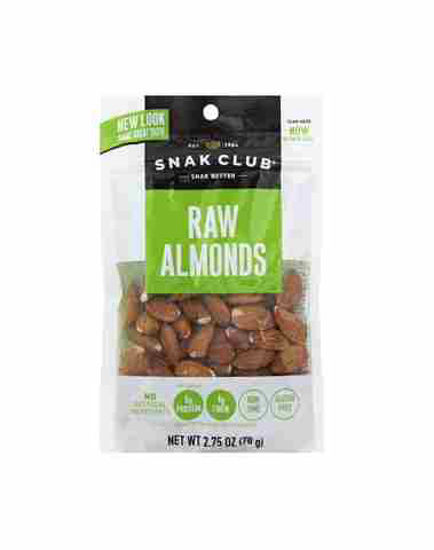 Picture of SNAK CLUB RAW ALMOND 4OZ