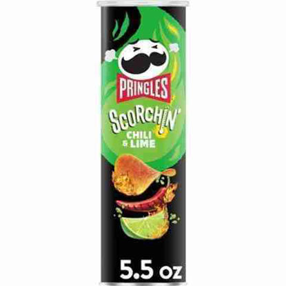 Picture of PRINGLES SCORCHIN CHILI N LIME 5.5OZ