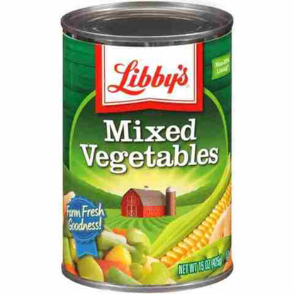 Picture of LIBBYS MIXED VEGETABLES 15OZ