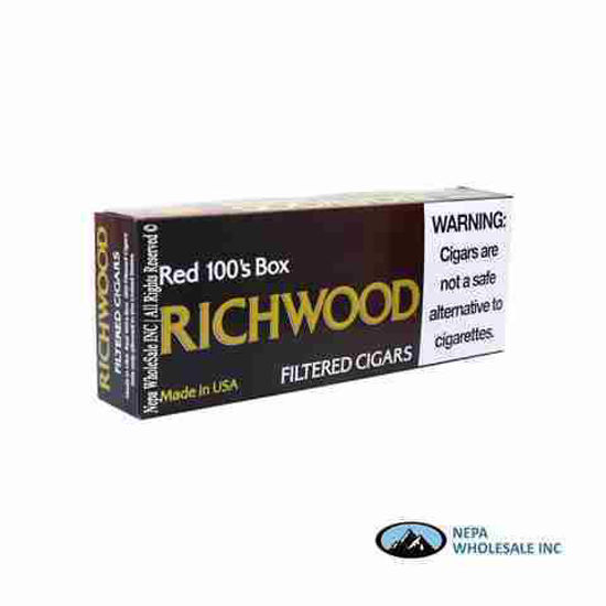 Picture of RICHWOOD RED 100S BOX CIGARS